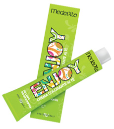ENJOY Tea-based Colouring Cream | Semi-Permanent Hair Colouring |  Professionali | Medavita Professional Hair Products